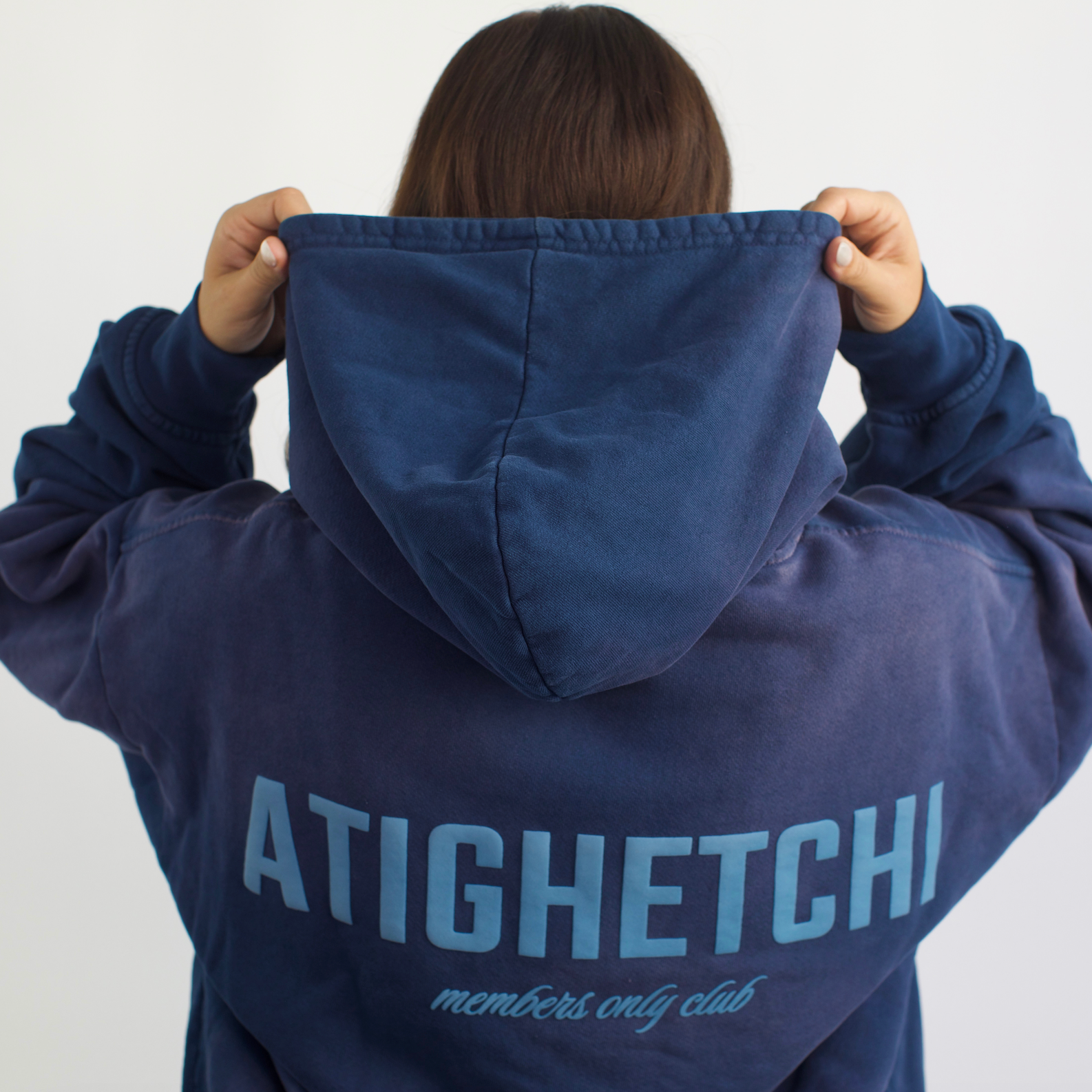 Washed Indigo Hoodie