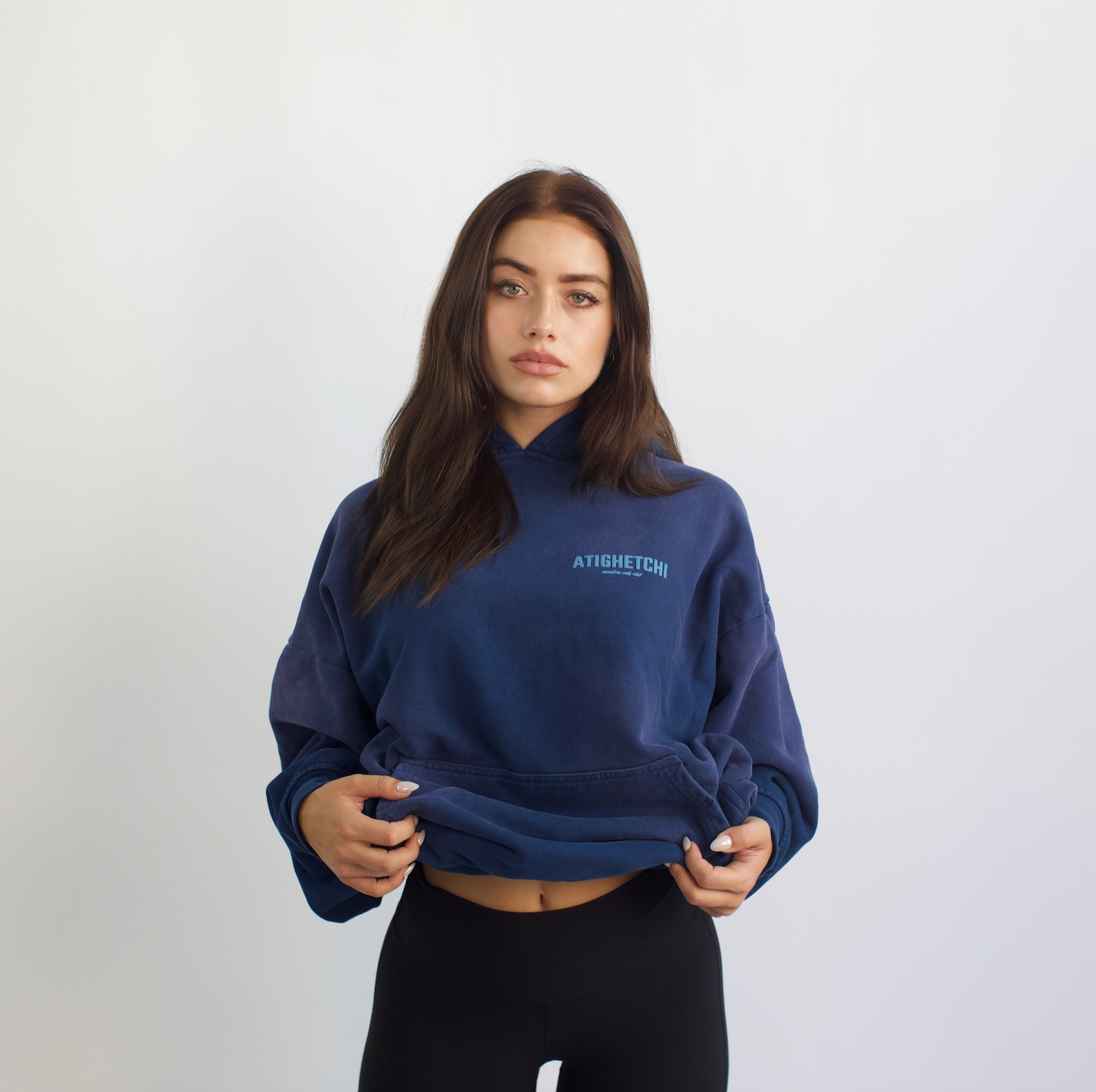 Washed Indigo Hoodie