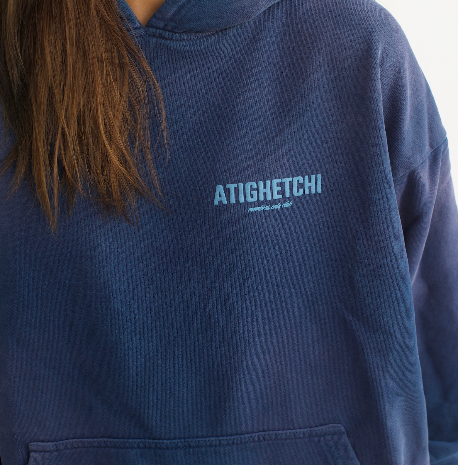 Washed Indigo Hoodie